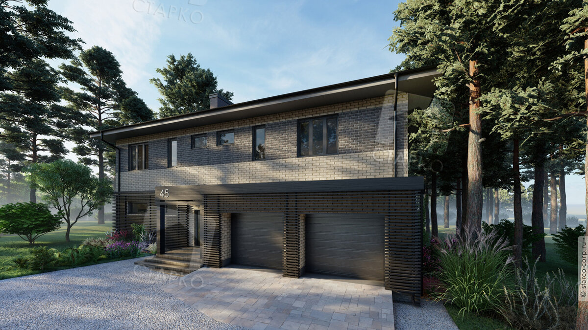 Проект частного дома от компании СТАРКО