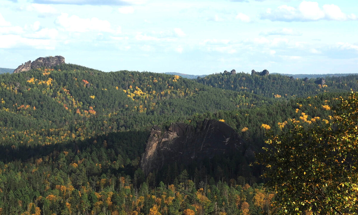 Манская стенка, Развалы и Крепость