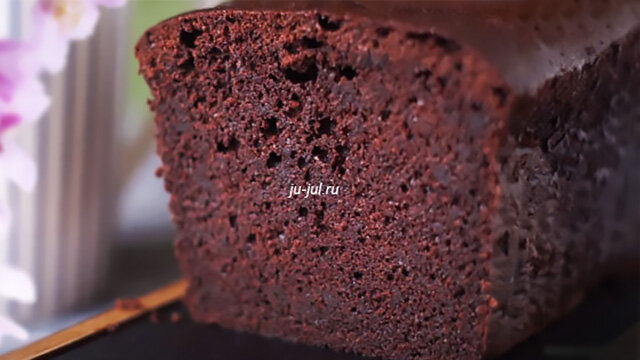 Шоколадный кекс, рецепт приготовления вкусной домашней выпечки с какао