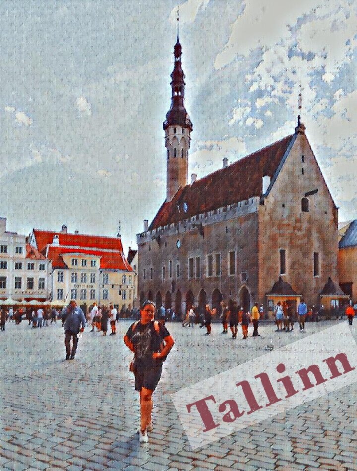 Автор канала в столице Эстонии