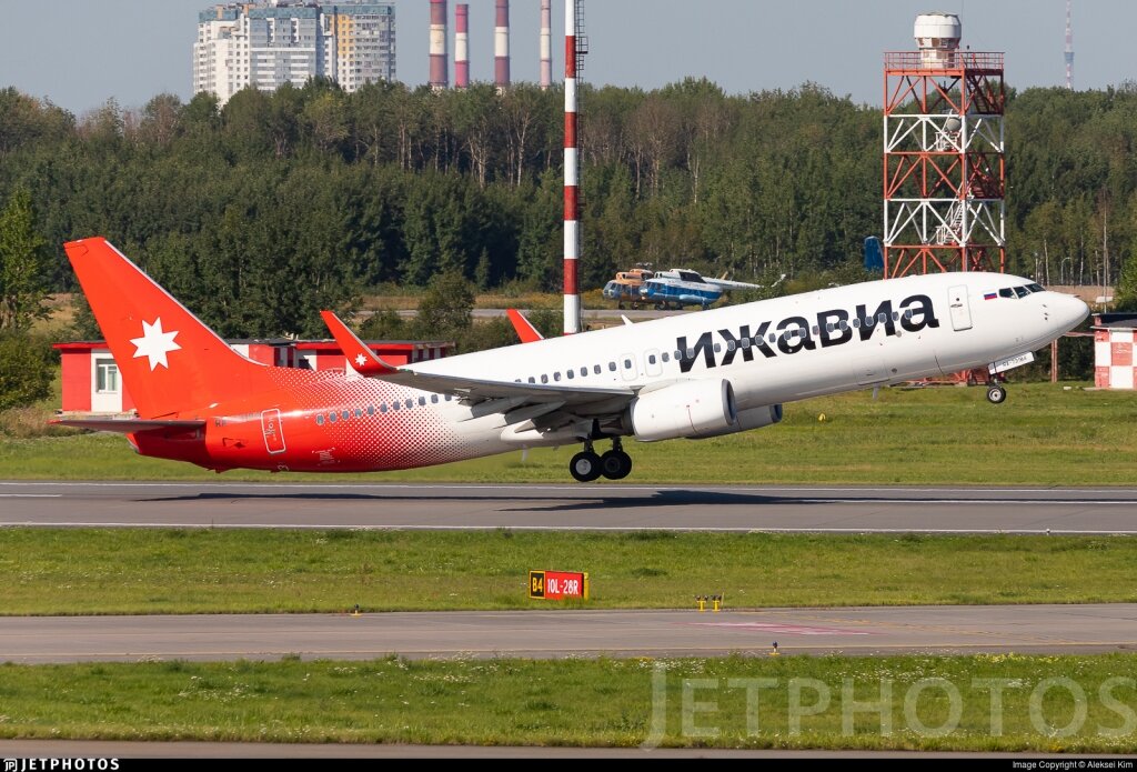 Boeing 737-800 авиакомпании «Ижавиа»  📷
