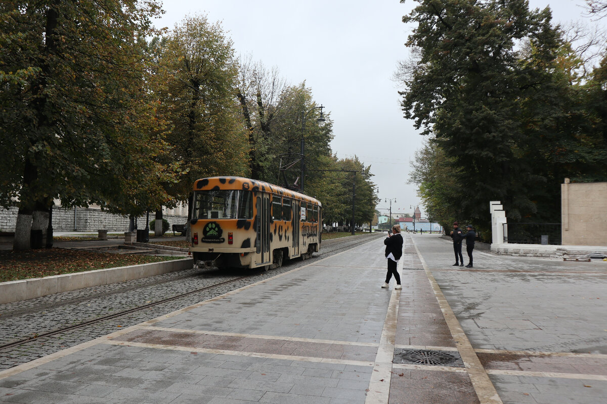 Владикавказ: единственная в России трамвайно-пешеходная улица снова в строю!