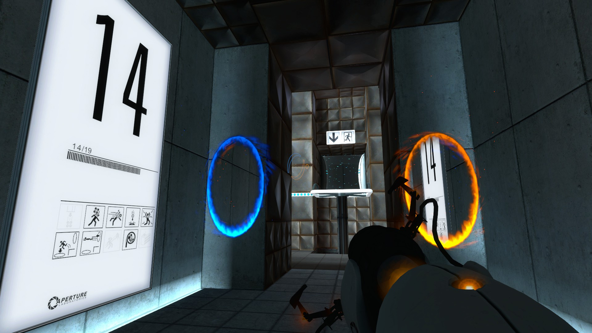 Portal 2 ps3 восклицательный знак фото 20