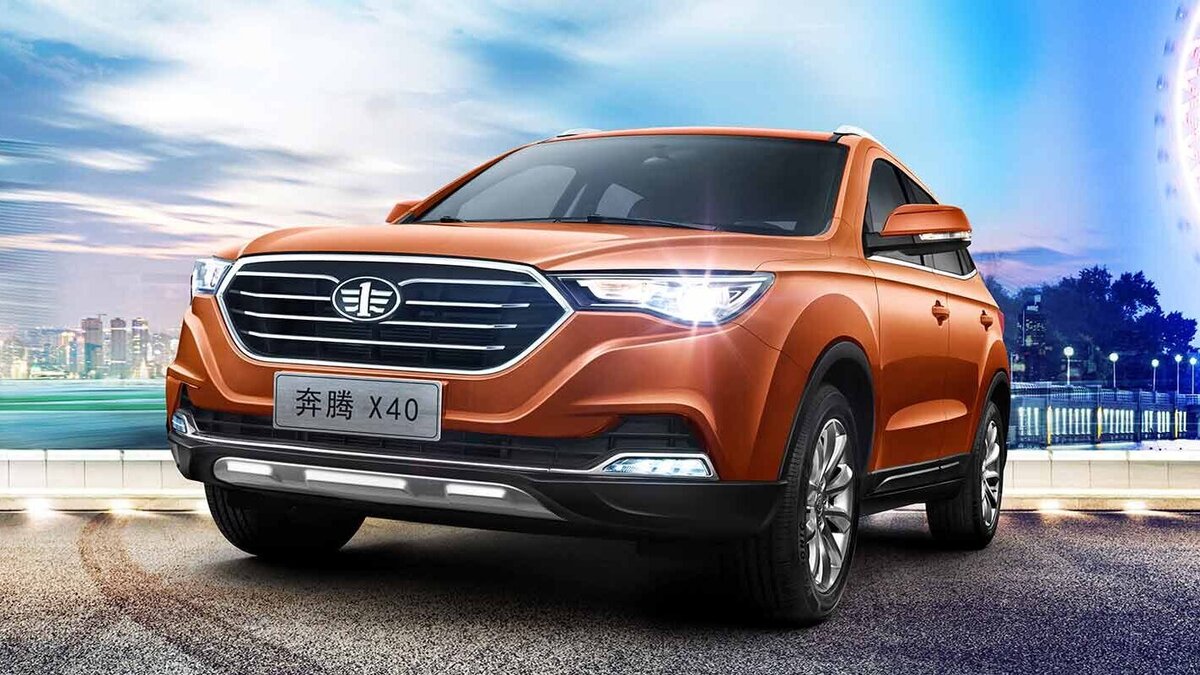    FAW Besturn X40. Фото FAW