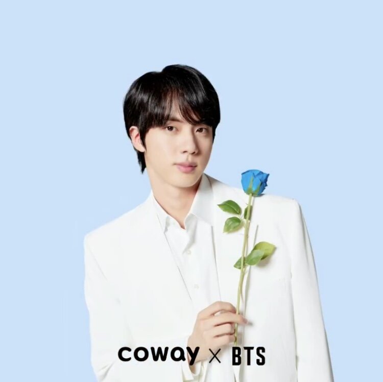 Джин из BTS, кадр из мини видео COWAY. Источник: Официальная страница COWAY. 