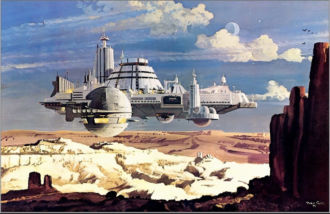 Художник Роберт Макколл. 1971. Изображение из открытых источников. Все права на изображения принадлежат их авторам. 