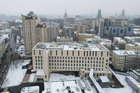    Собянин открыл новый флагманский центр НИИ скорой помощи им. Склифосовского