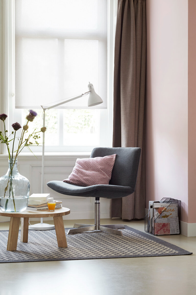 Полупрозрачные рулонные шторы из коллекции AMIGO