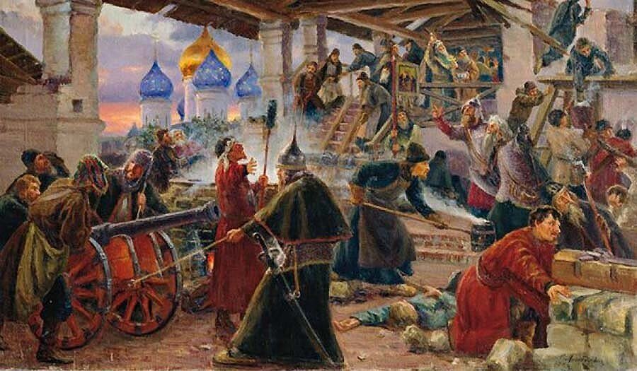 Осада Троице-Сергиевой Лавры. Источник изображения: rossaprimavera.ru