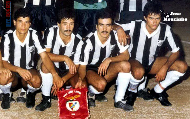 Жозе Моуринью в команде Комерсио и Индустрия 1986 г.