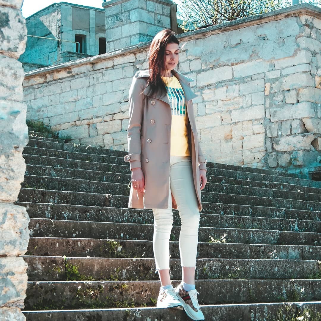 Фото автора. Большая лестница в 2018 году