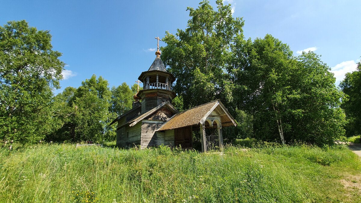 Часовня памяти в Карелии