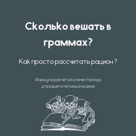 Важно рассчитать рацион правильно, чтобы собака не голодала и не объедалась