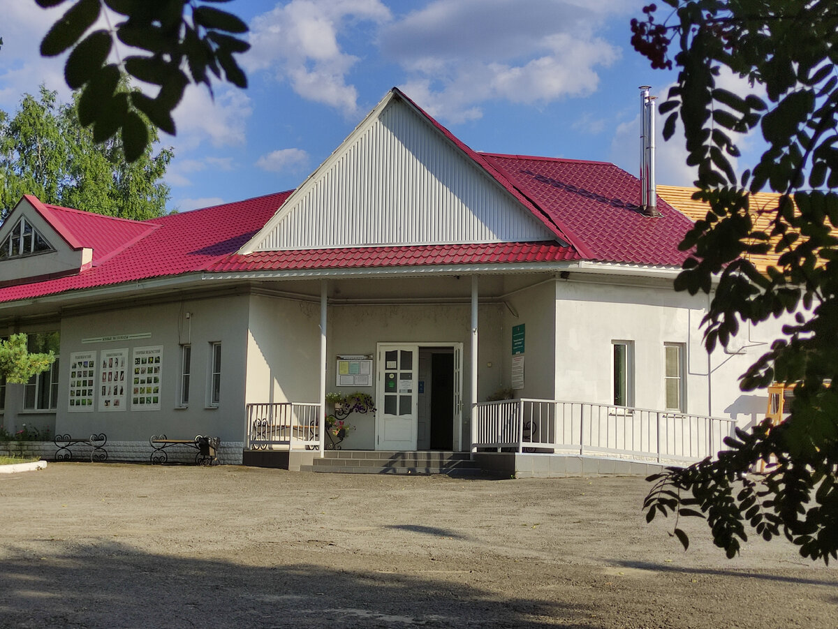 Вход в музей заповедника.