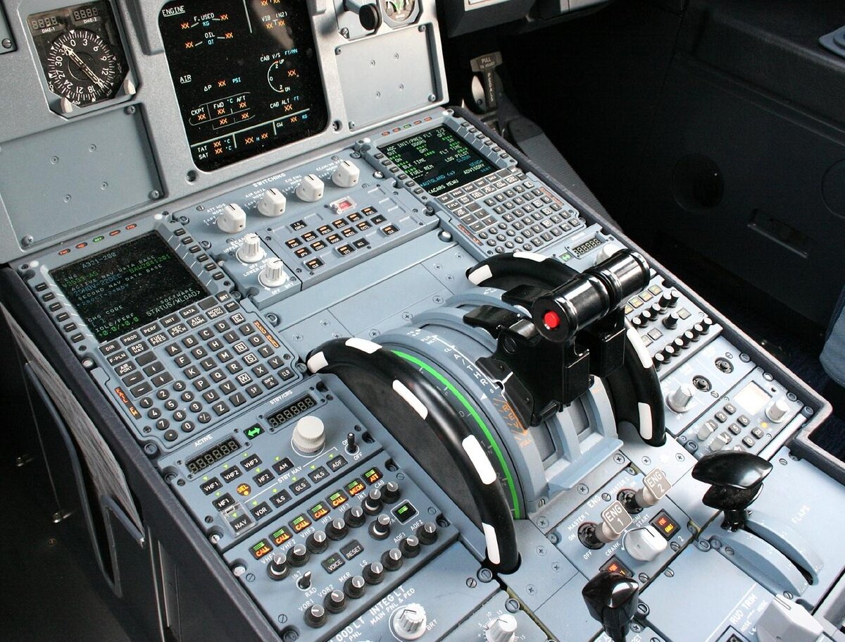 Airbus a320 кабина