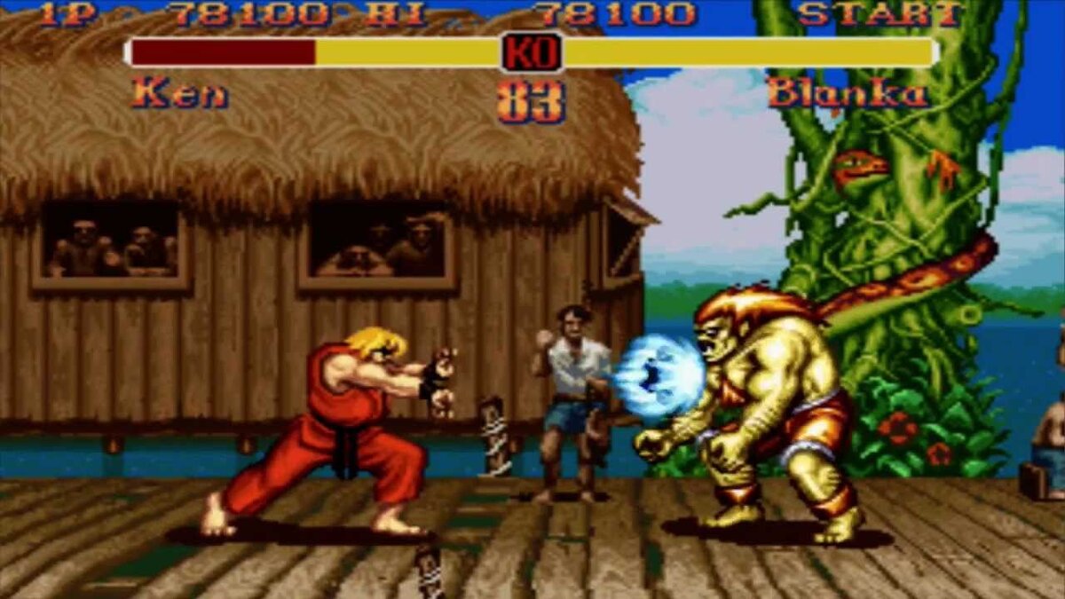 Street Fighter II: The World Warrior - файтинг, разработанный компанией Capcom и первоначально выпущенный для игровых автоматов в 1991 году.-2