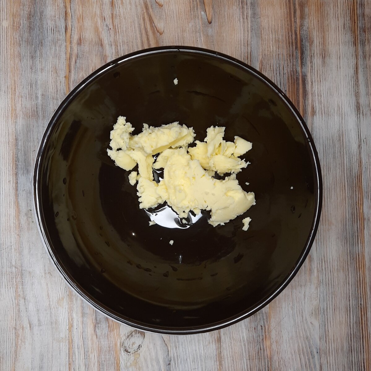 Смешайте сливочное масло