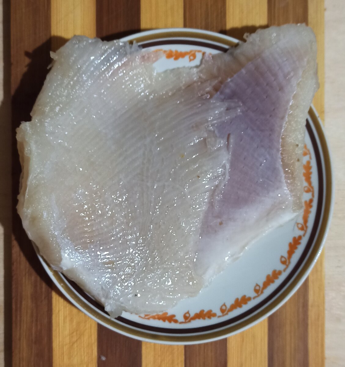  Вот такие они,  крылышки ската