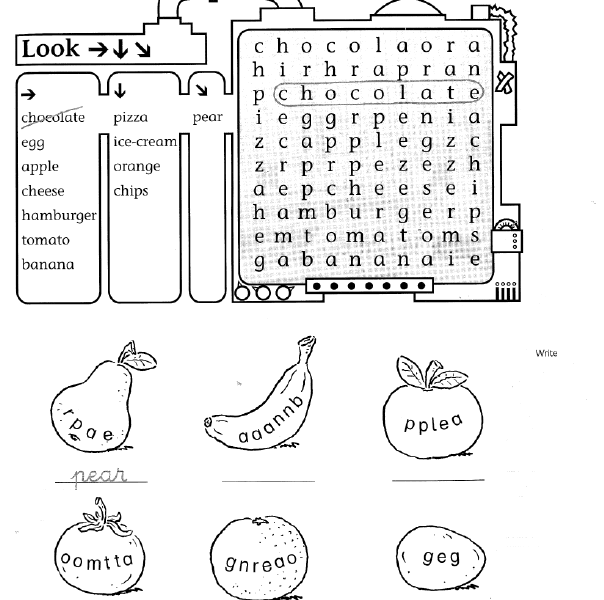 скриншот автора: пример заданий из рабочей тетради
