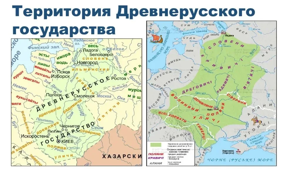 Образование древнерусского государства. Киевская Русь IX-XII В. Формирование территории древнерусского государства в 9 веке. Образование древнерусского государства 9-10 век карта. Образование государства Русь карта.