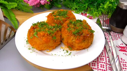 Готовлю сочные постные котлеты с капустой и рисом - вкусно и выручают, когда нет мяса