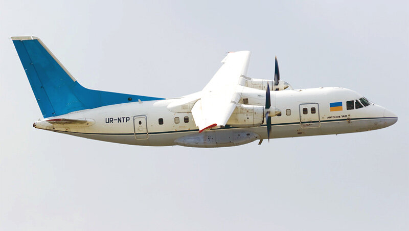 Предсерийный самолет Ан-140