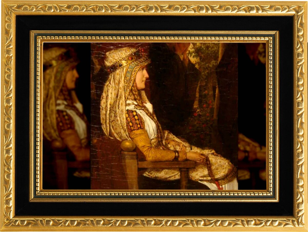 Фредегунда. С картины художника. Из открытых источников