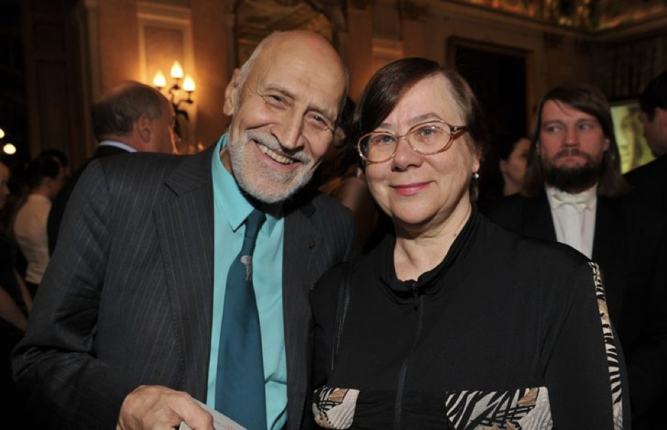 С женой Татьяной 