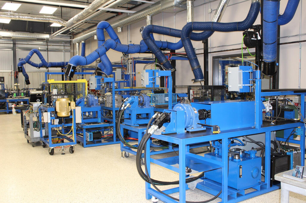 Испытательные стенды в новом центре