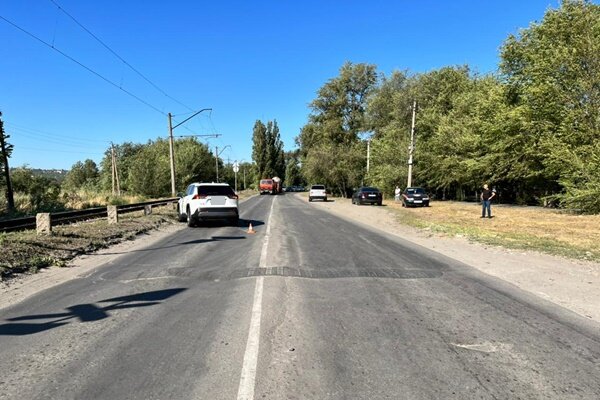 Фото с места ДТП ГИБДД Новочеркасска