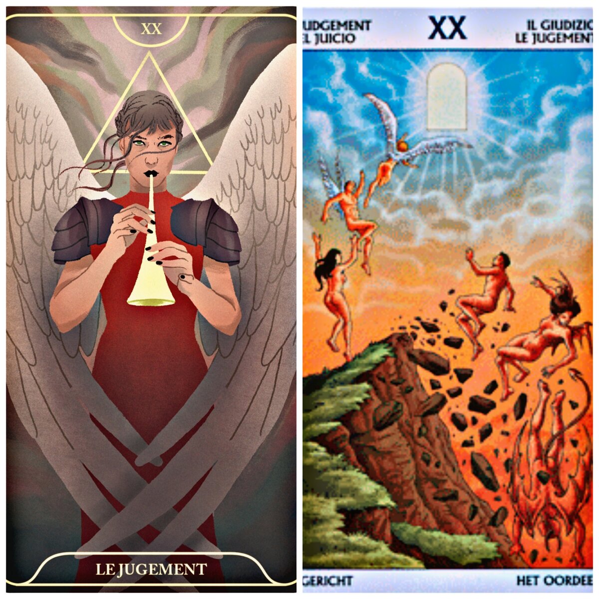 #значениекарттаро #старшиеарканытаро #страшныйсуд #таро #тарология 