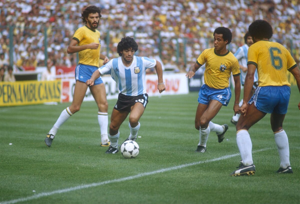 Марадона на ЧМ-1982