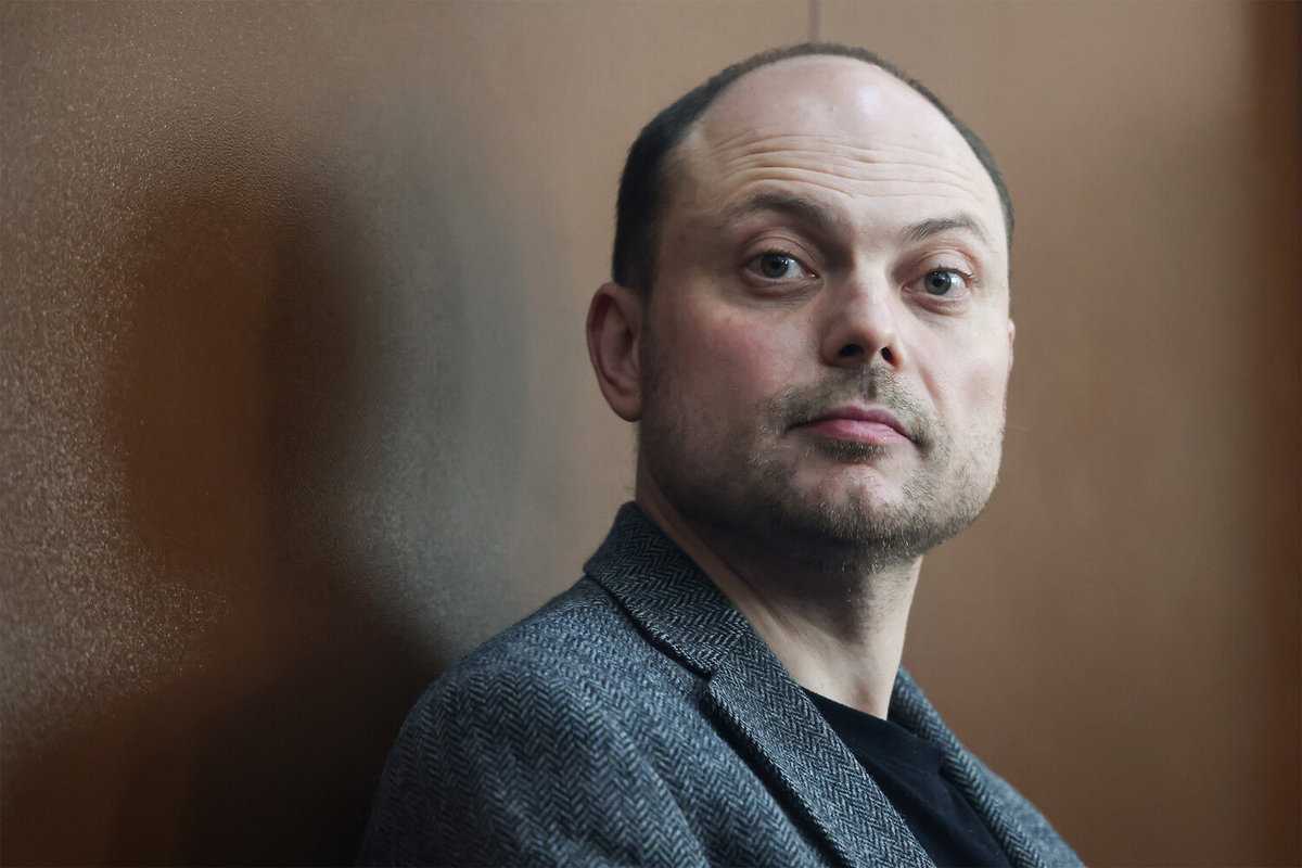 Владимир Кара-Мурза (признан в РФ иностранным агентом) (включен Минюстом в реестр физлиц-иноагентов) 
Фото: Антон Новодережкин/ТАСС
