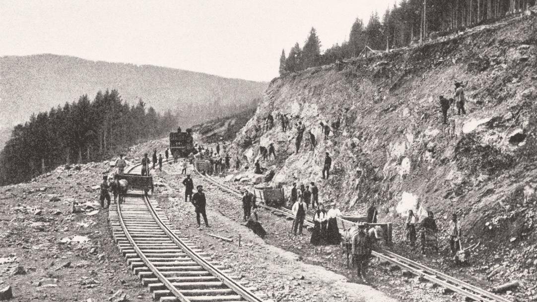 Строительство Транссибирской магистрали 