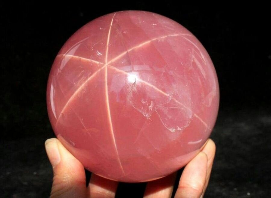 Обработанный звездчатый кварц