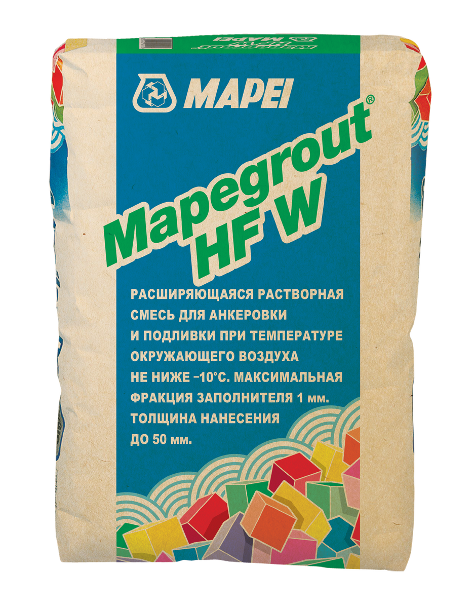 Mapegrout HF W соответствует требованиям ГОСТ 34277 и ГОСТ Р 56378 (класс R3)