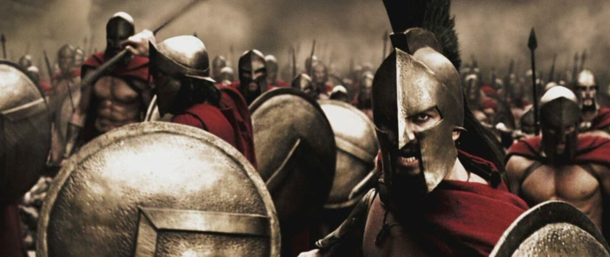 Джерард Батлер, Винсент Риган / 300 спартанцев, 2006 (Warner Bros.)