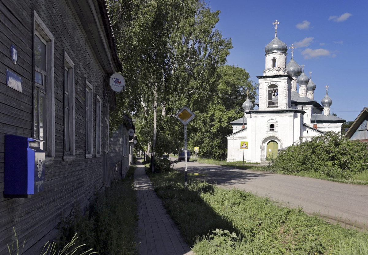 Старая торговая площадь Каргополь