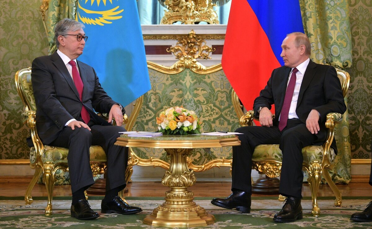 © kremlin.ru / CC BY 4.0 (Переговоры Владимира Путина с Президентом Республики Казахстан Касым-Жомартом Токаевым, апрель 2019 г.)
