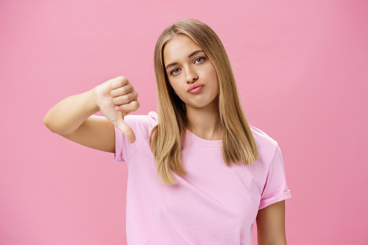 Реакция может быть такой