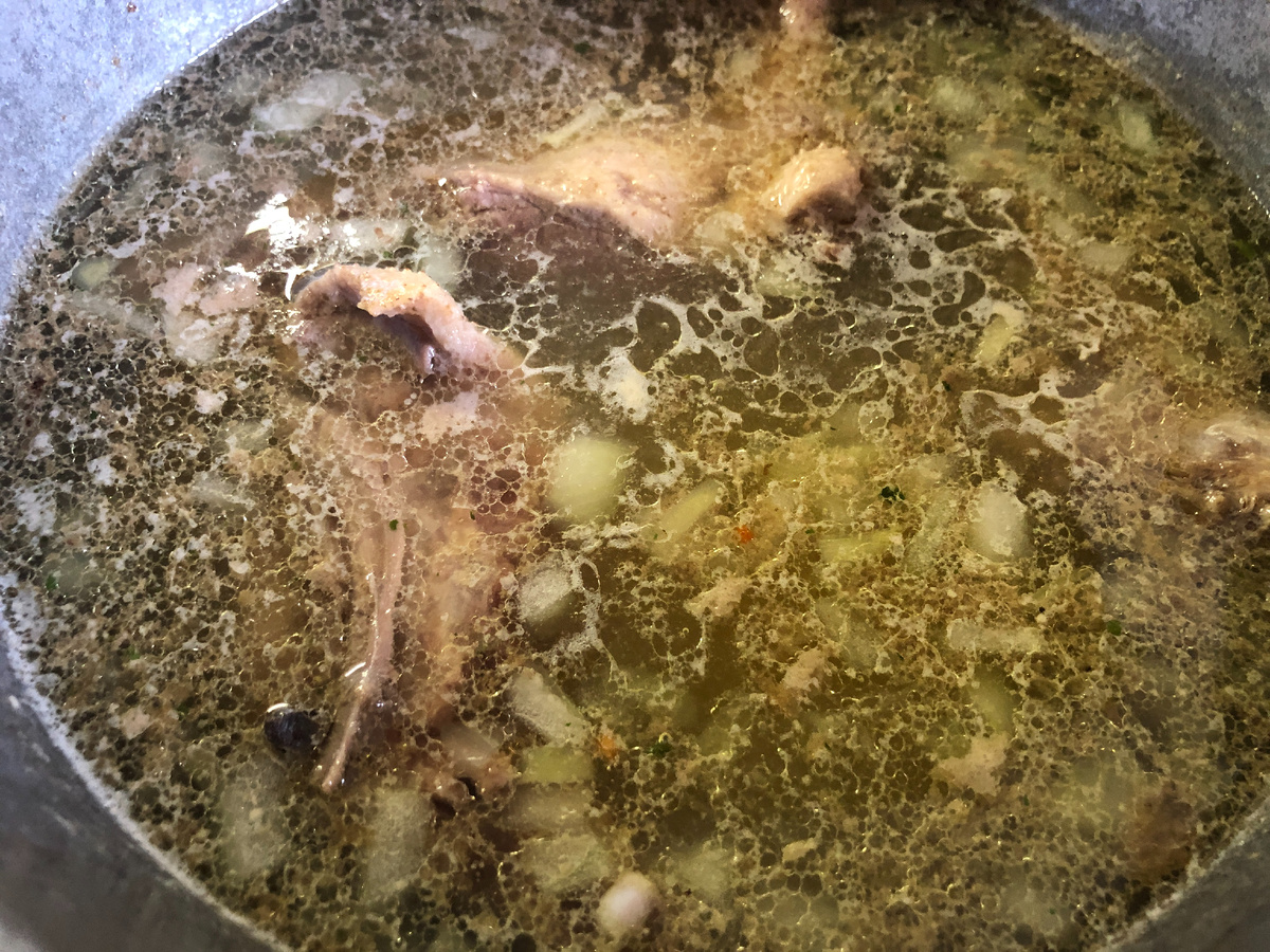 Супчик с утятиной     Фото автора