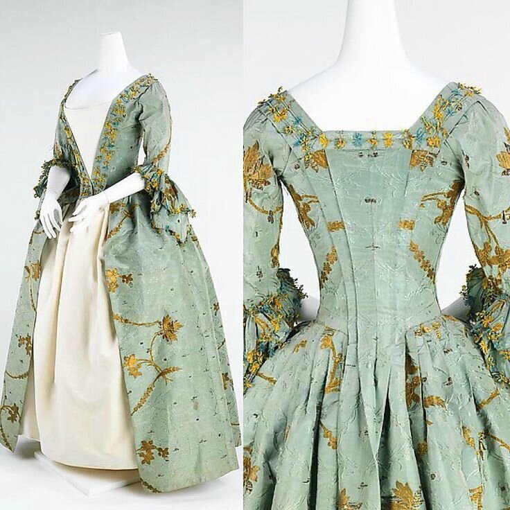 Костюм 18 века франция. Платье Англез 1783. Мода 18 века платье Robe à l’anglaise. Роб Англез. Женский костюм 18 века Англия Англез.