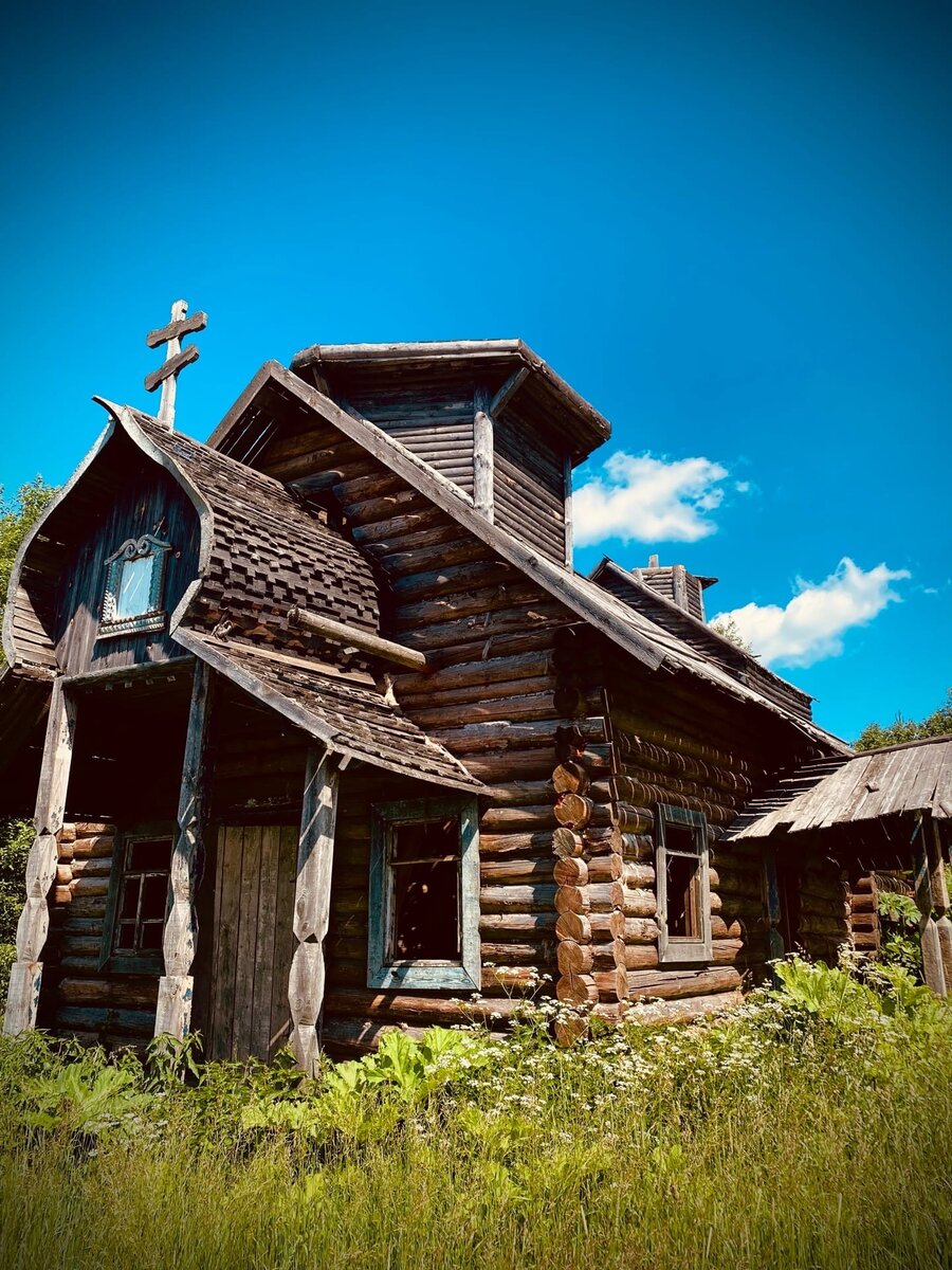 Заброшенная кинодеревня. Тверская область. 