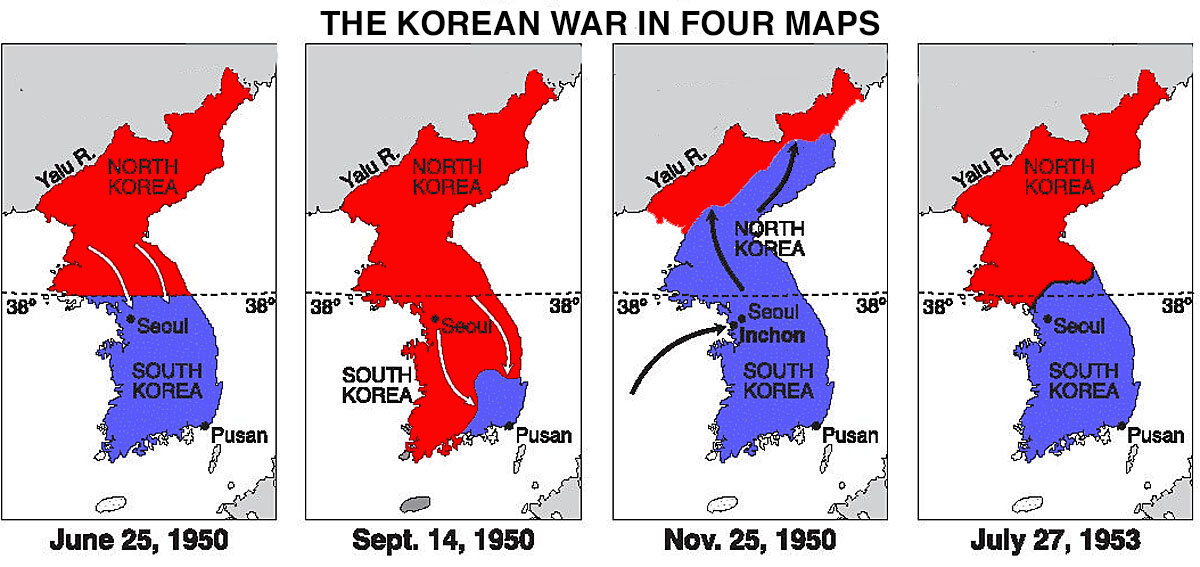 Война северная корея и южная корея
