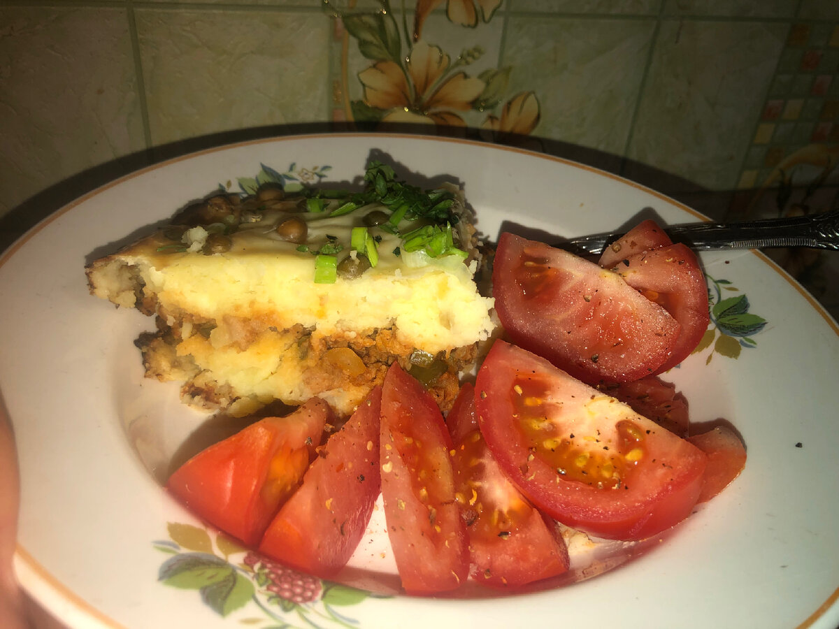 Картофельная запеканка с фаршем