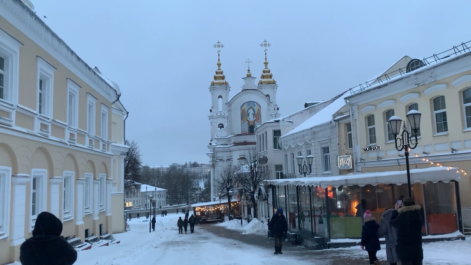 Уха по-фински с лососем на сливках. Прогулка по Витебску (продолжение)