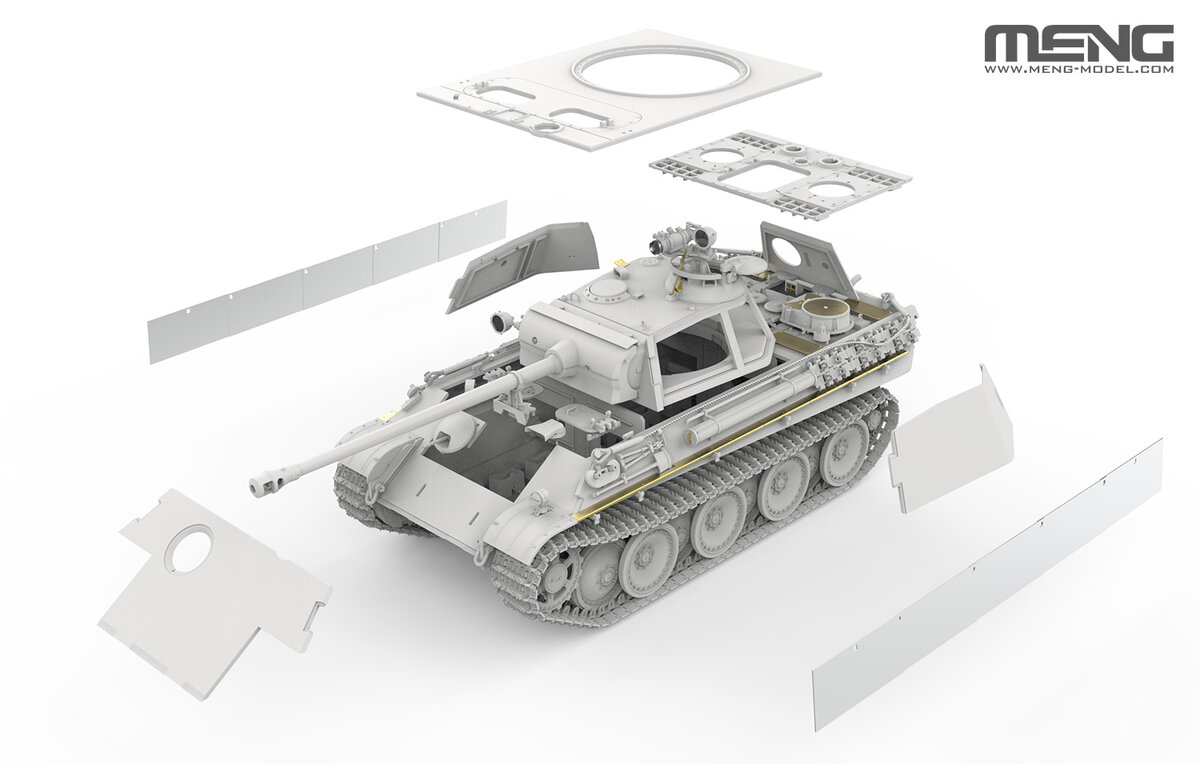 Leopard 2A7V от Vespid Models, Т-55А от RFM, ещё одна Пантера от TAKOM и другие новинки сборных моделей