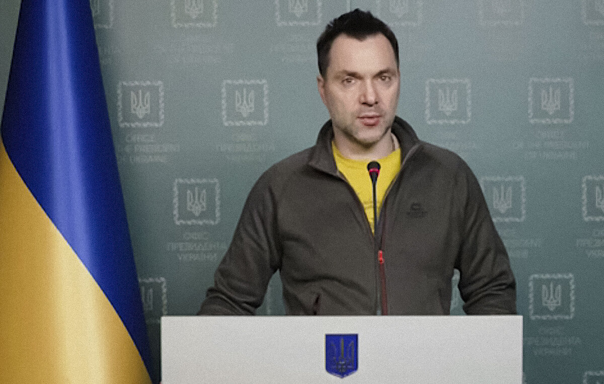    Алексей Арестович  Ukrainian Presidency/Anadolu Agency via Getty Images