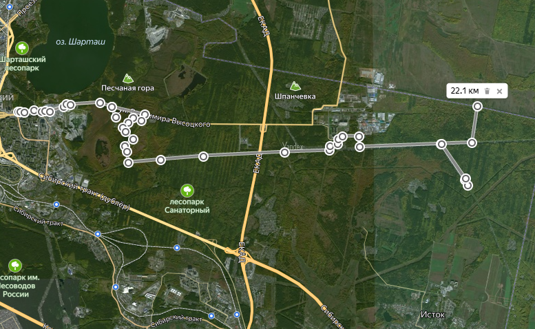 Наш примерный путь