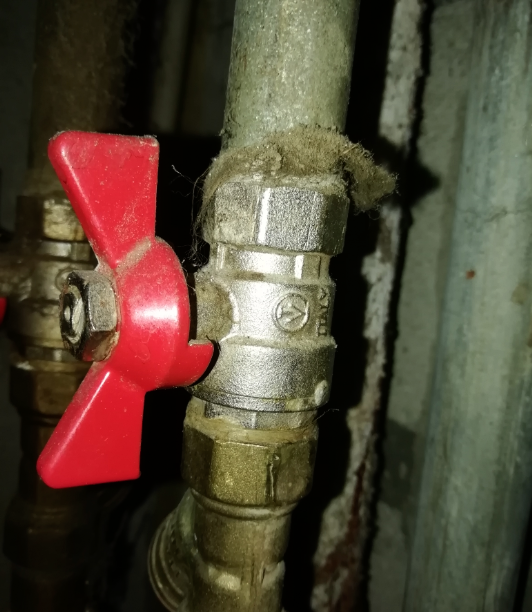 Отсечной кран.